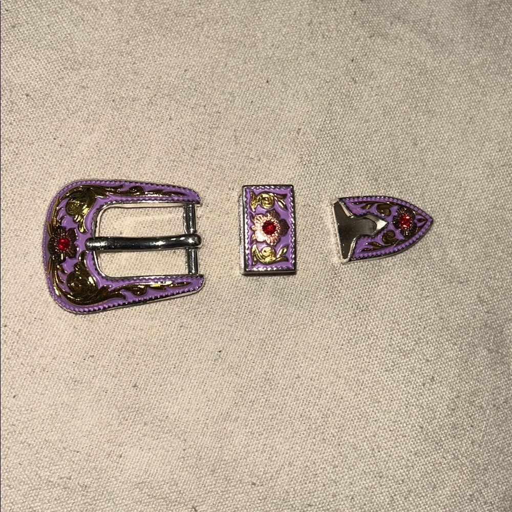 BLACK CANYON 3 PCS BUCKLE SET Vintage